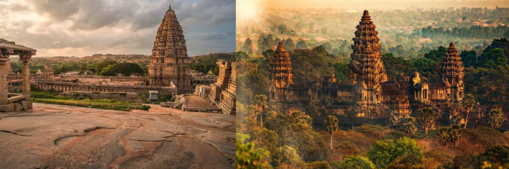 Hampi y Angkor Wat, grandes ciudades asiáticas