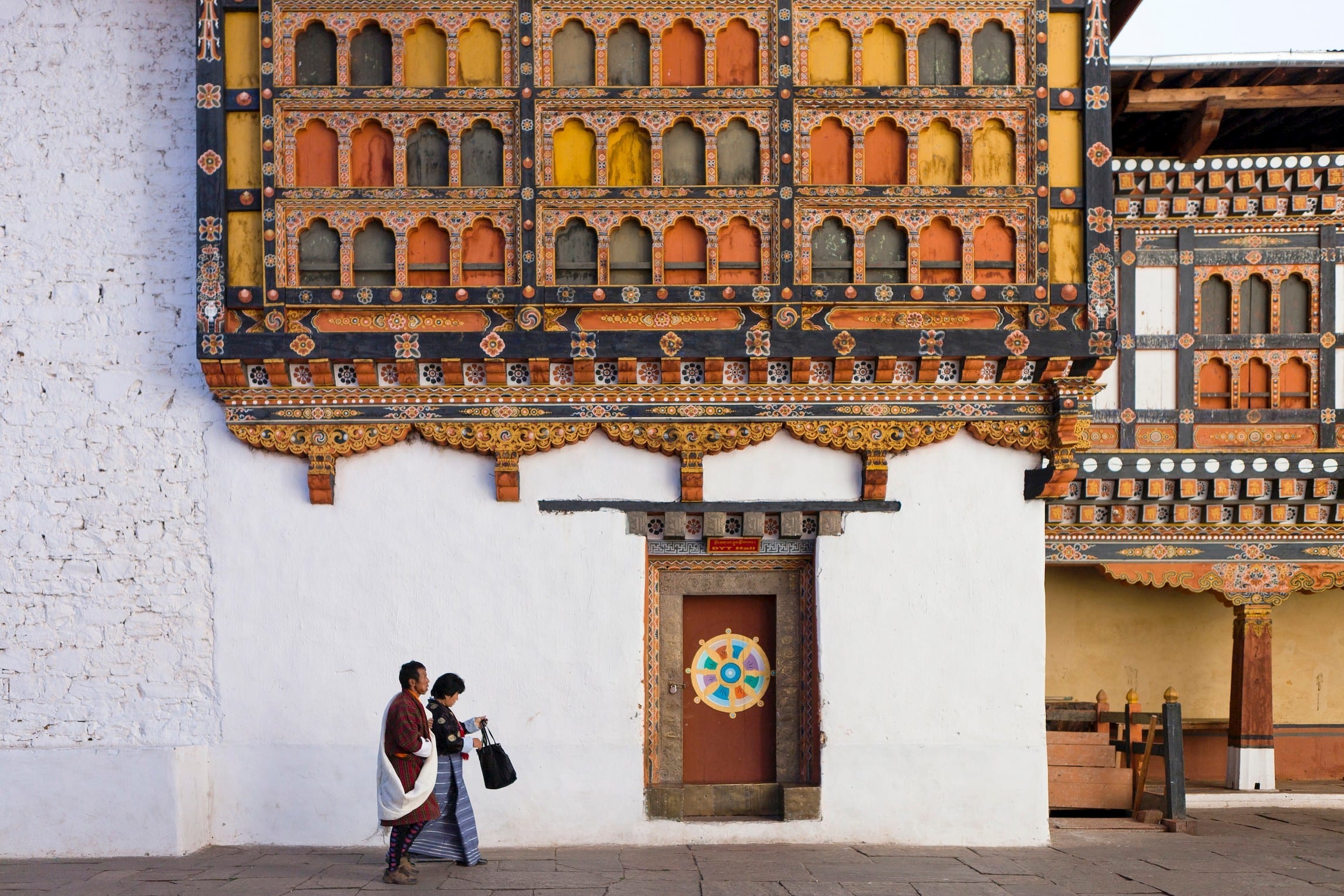 Visitar un dzong en Bután