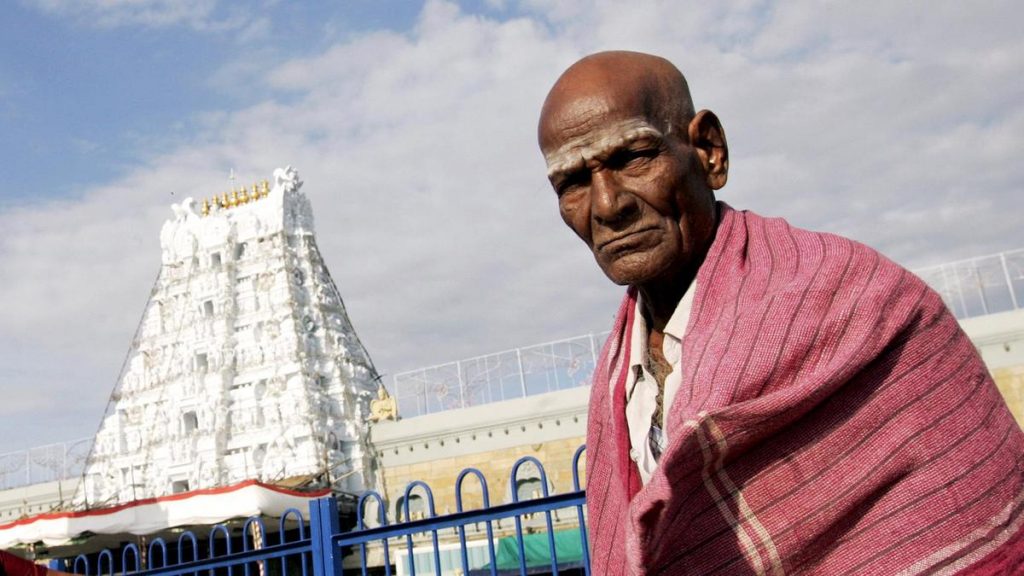 Templo del pelo en Tirupati 