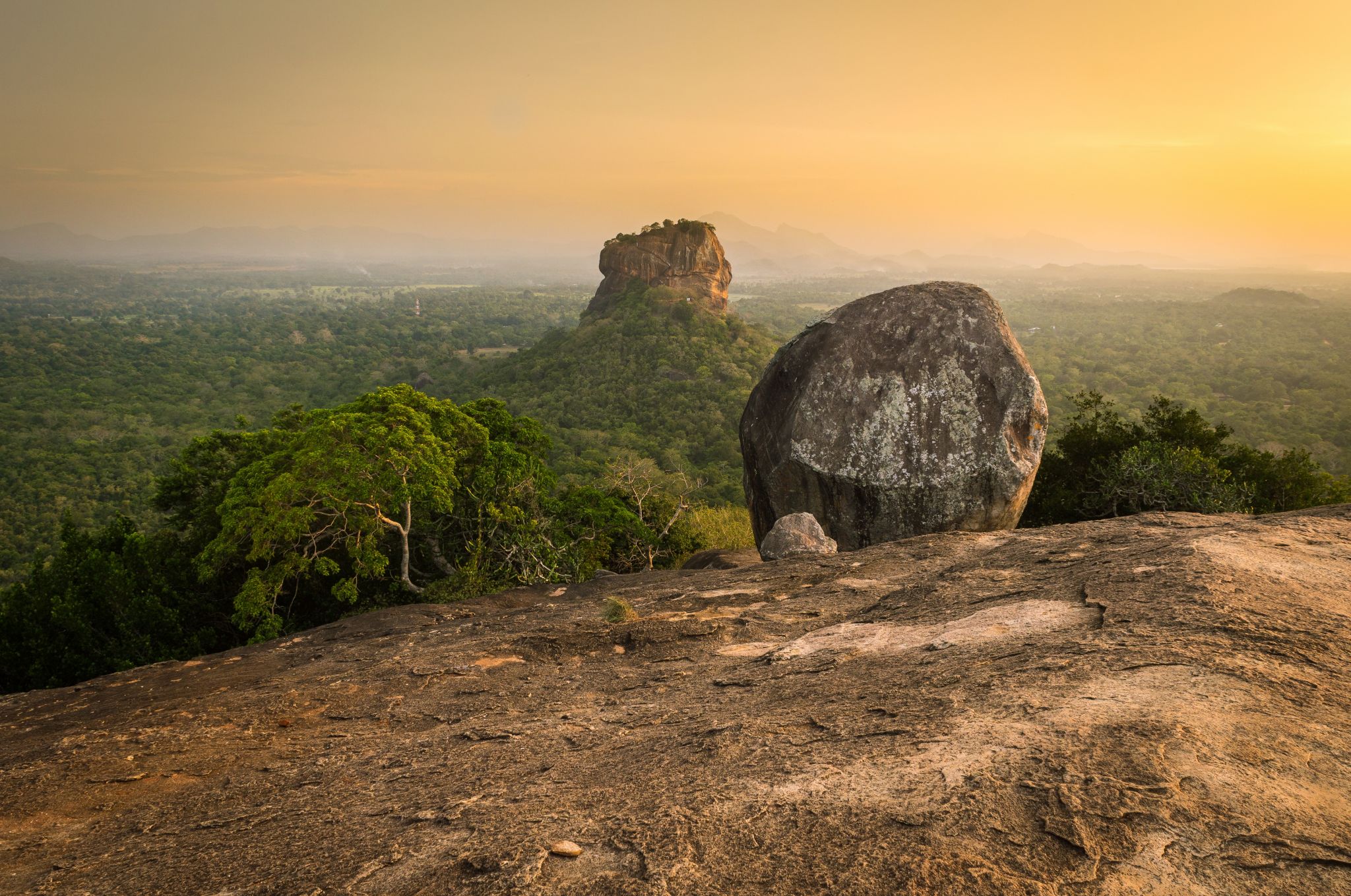 Rocas de Sigiriya y Pidurangala 