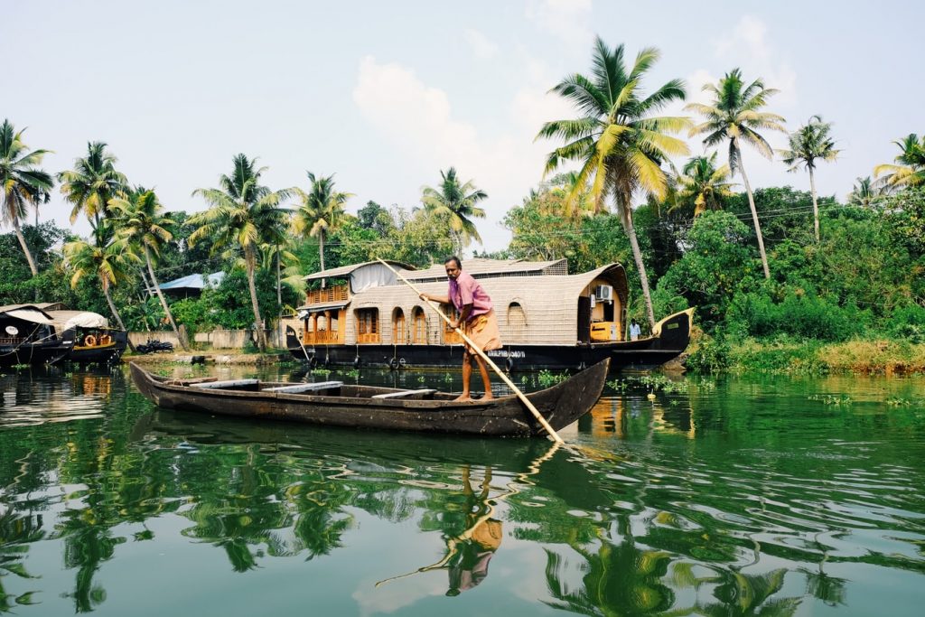 Backwaters de Kerala