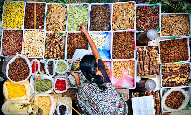 mercados curiosos de India