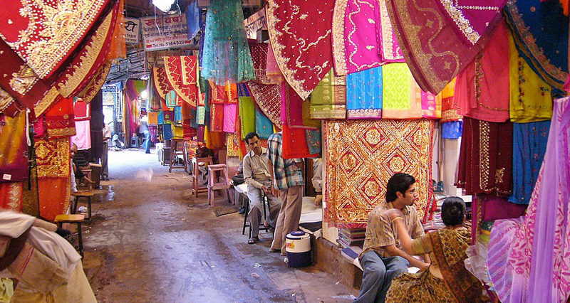 Bazares típicos de Jaipur 