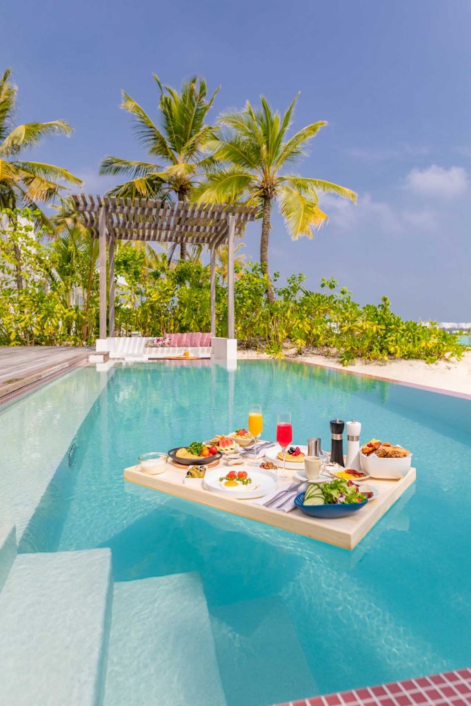 Las mejores piscinas de Maldivas 