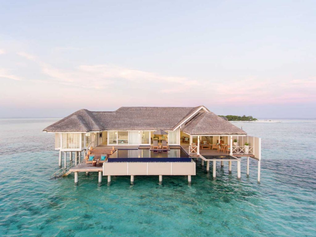 Precio de villa overwater en Maldivas 