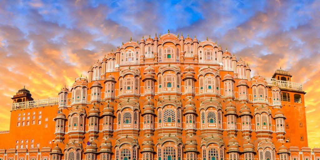 Hawa Mahal en Jaipur