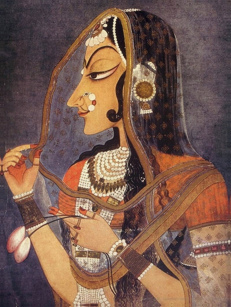 bani thani mona lisa de india pinturas religiosas de india