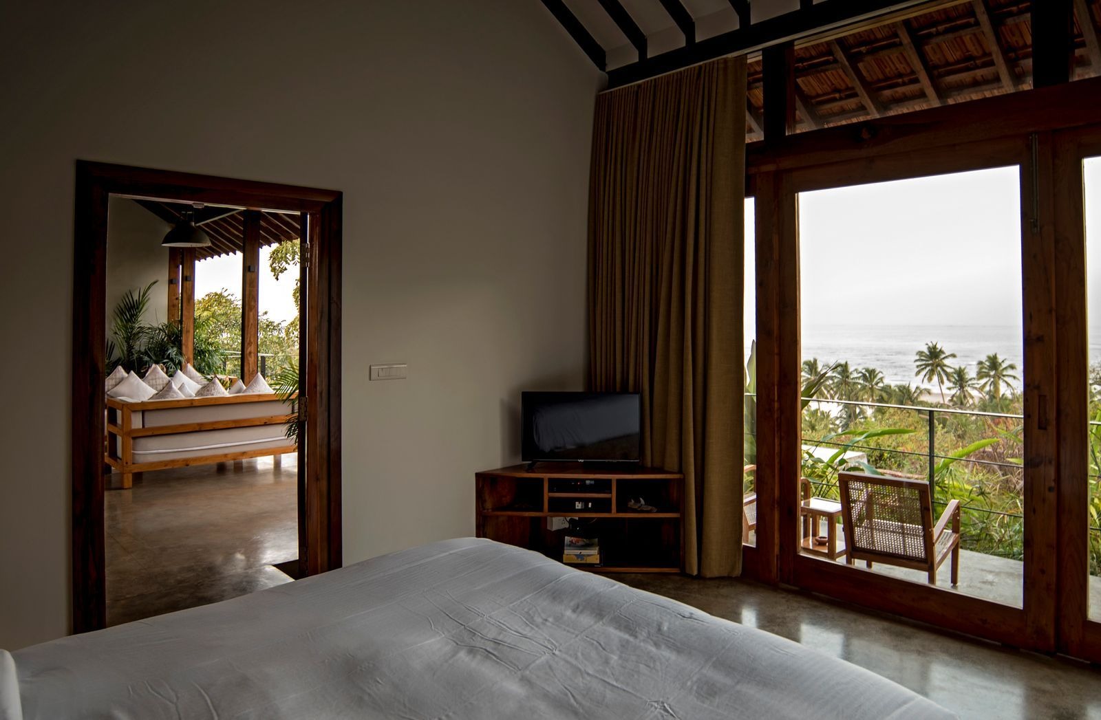 vistas del mar de malabar en goa hotel en goa