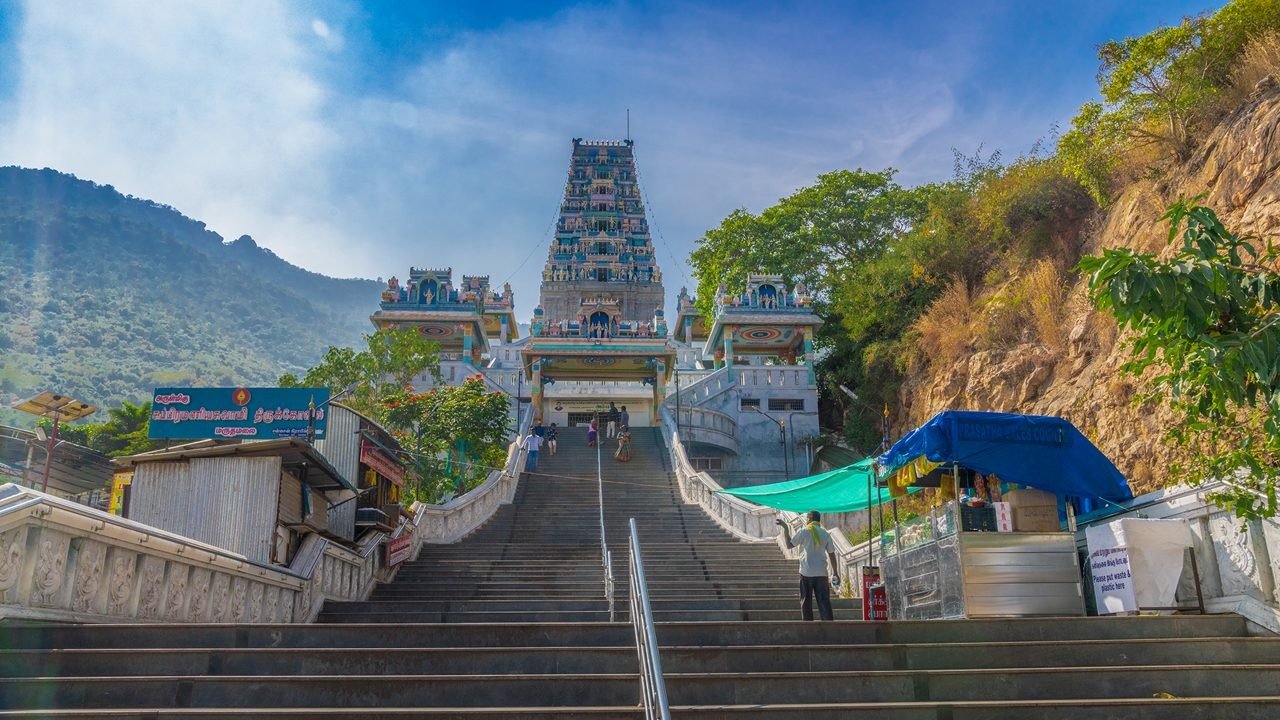 que ver en coimbatore templo en el sur de india