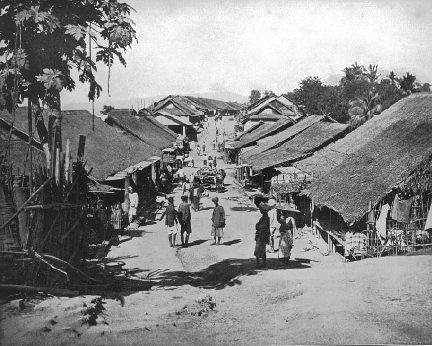 Aldea de Curdi en India