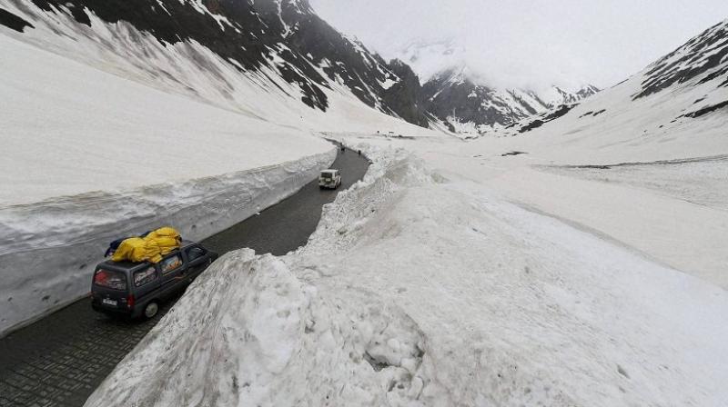 Carretera más alta de India 