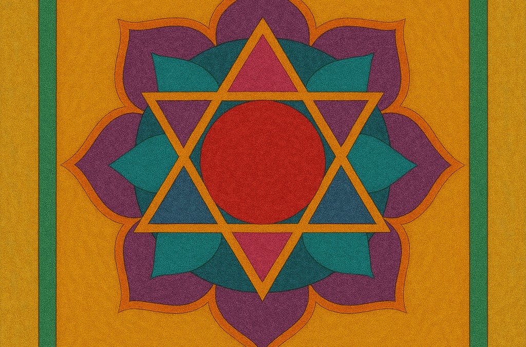 patrón de geometría sagrada 