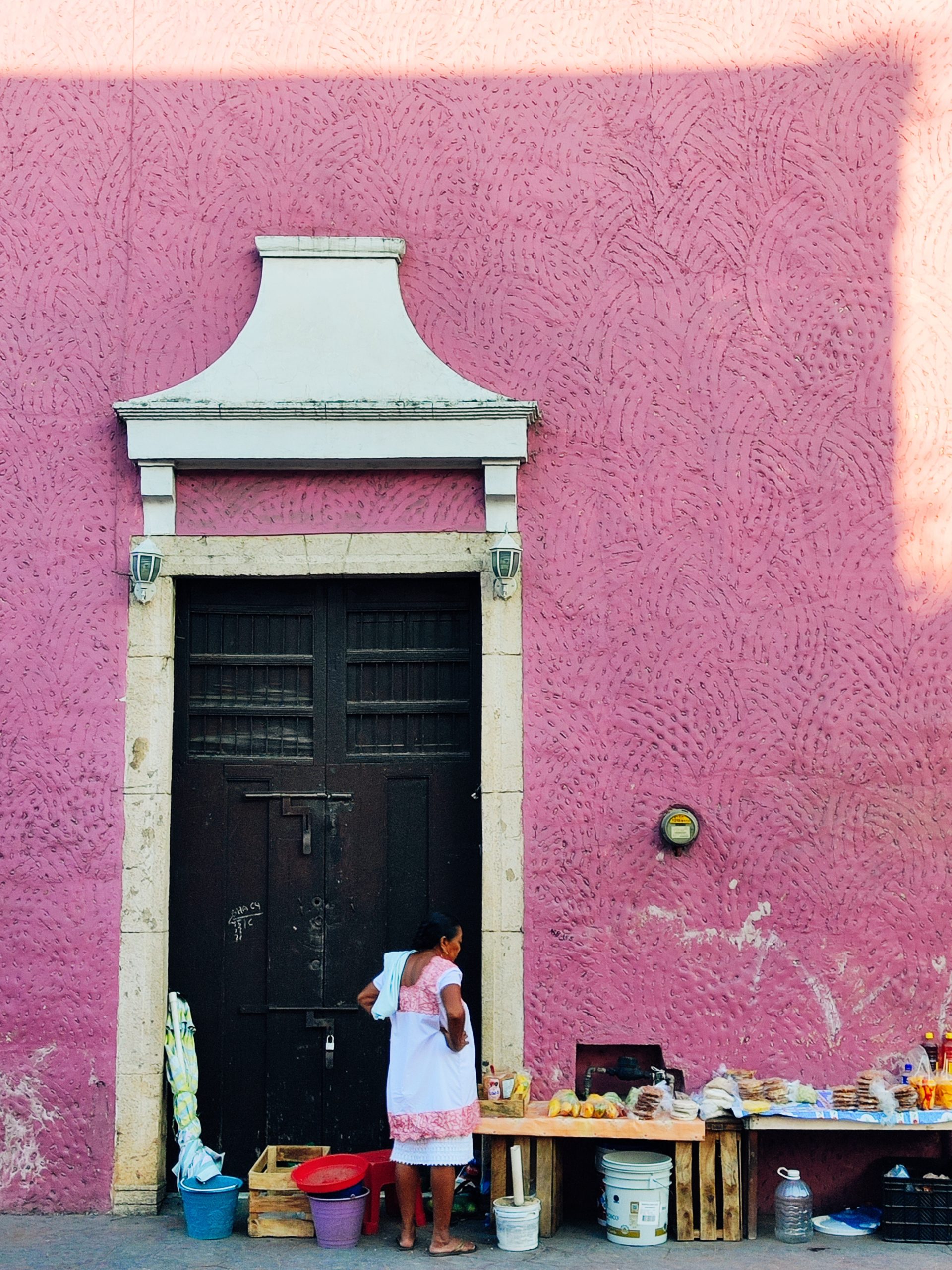 fachada rosa en valladolid mexico valladolid mexico