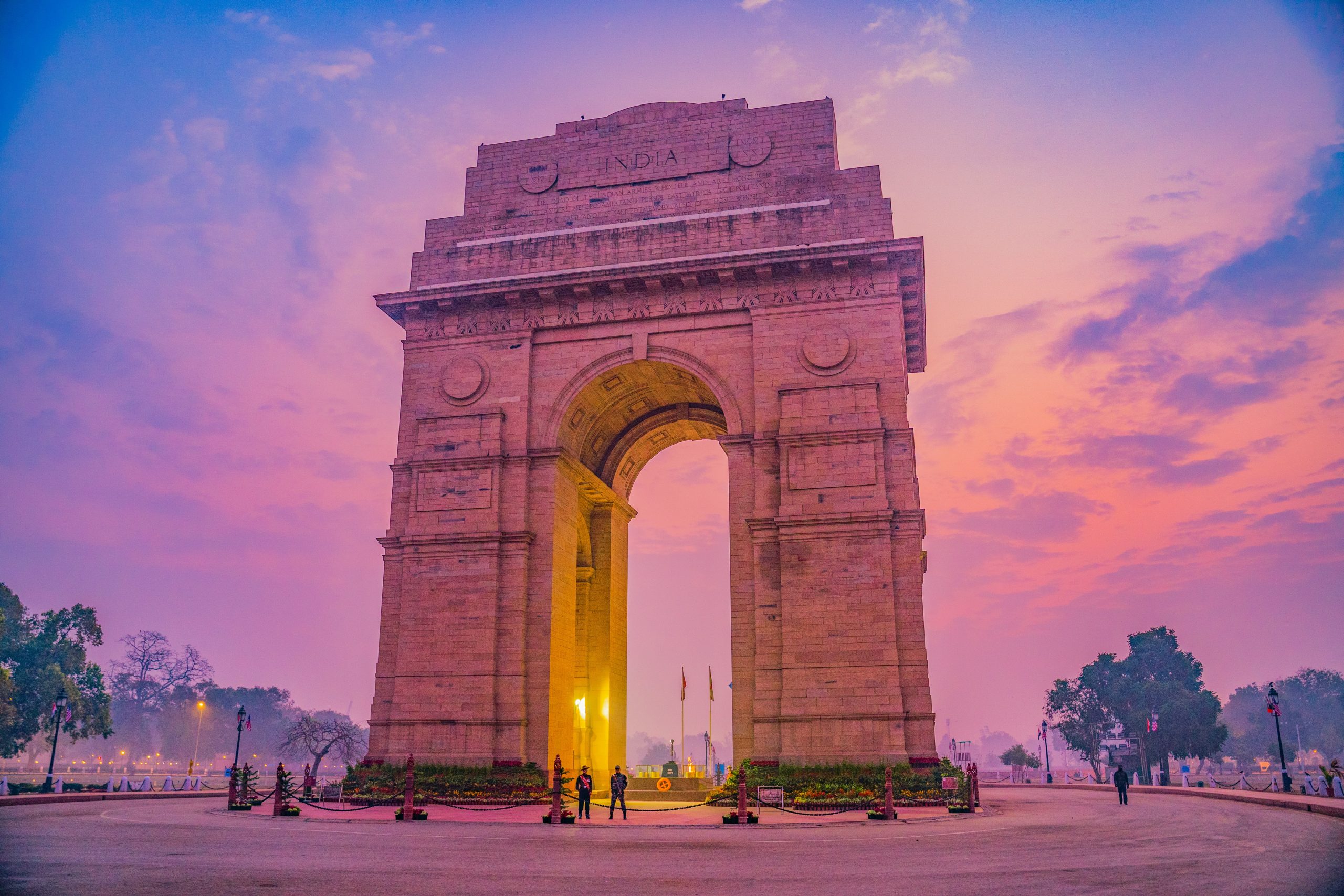 Puerta de la India en Delhi