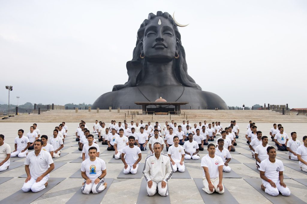 Yoga en el sur de India 