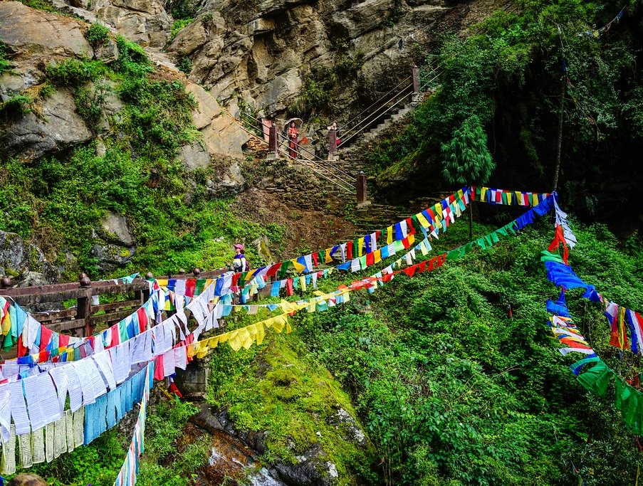 rutas trekking en bután