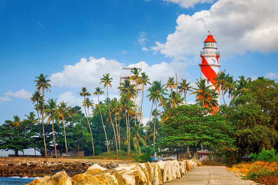 Faro de Tangasseri en Kollam 