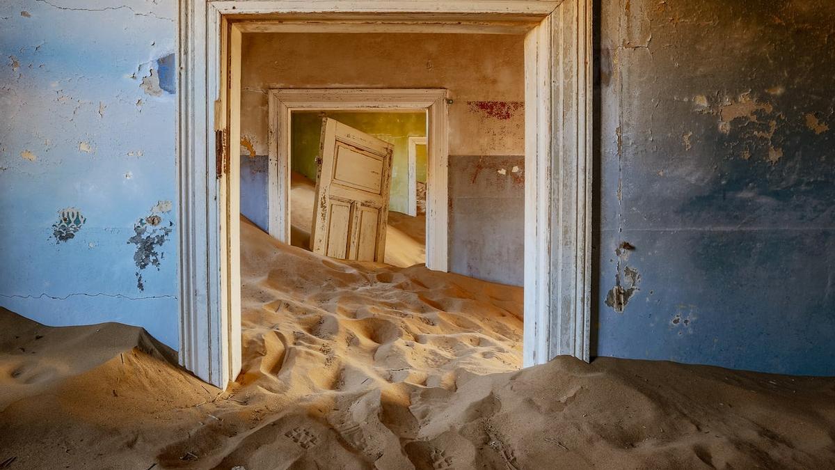 pueblo arena kolmanskop en namibia kolmanskop