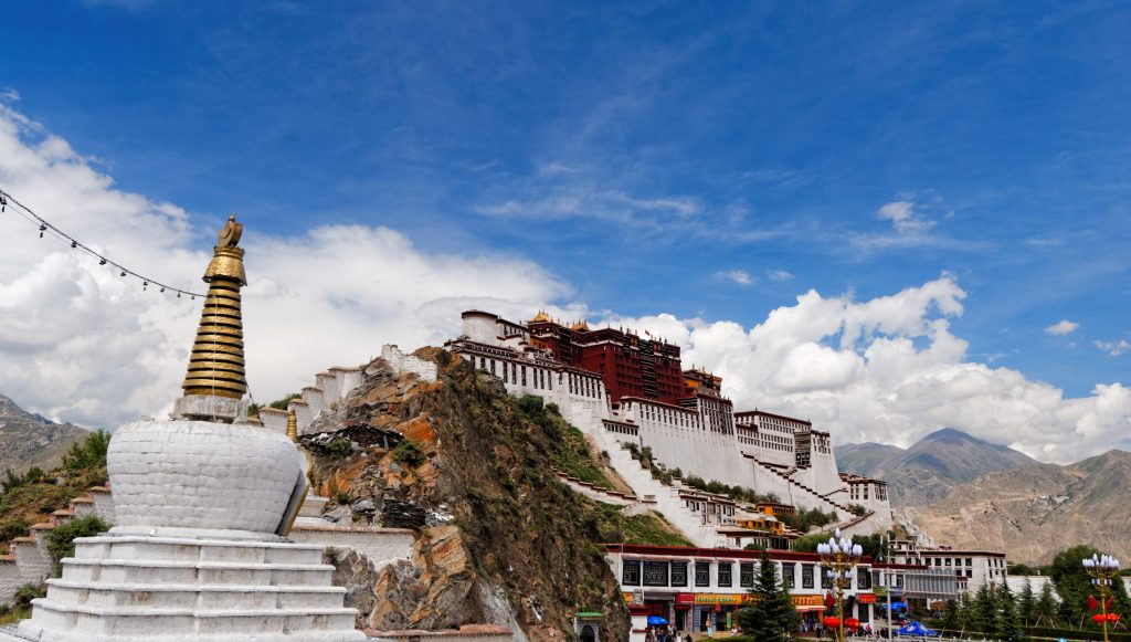 Potala o templo de Lhasa