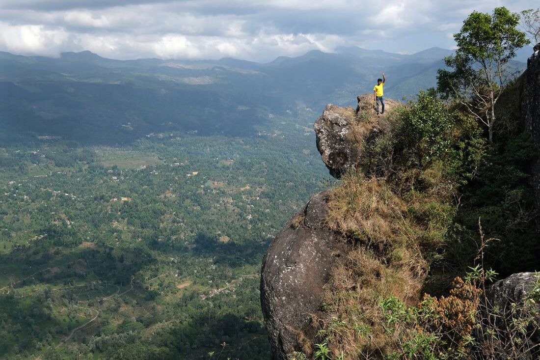 mirador sri lanka nuwara eliya vista de peacock hill en sri lanka