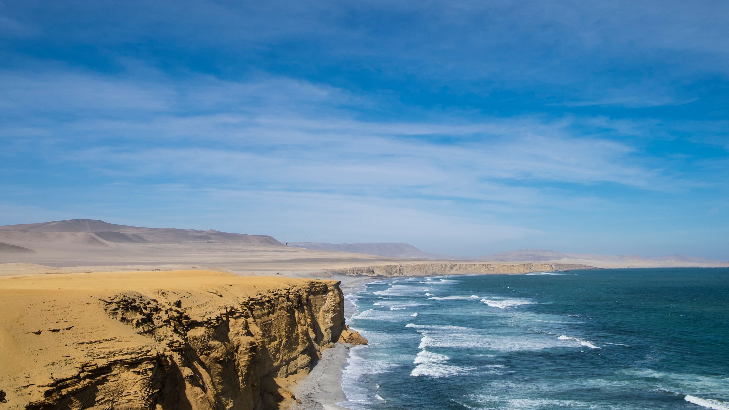 playas de paracas en perú paracas