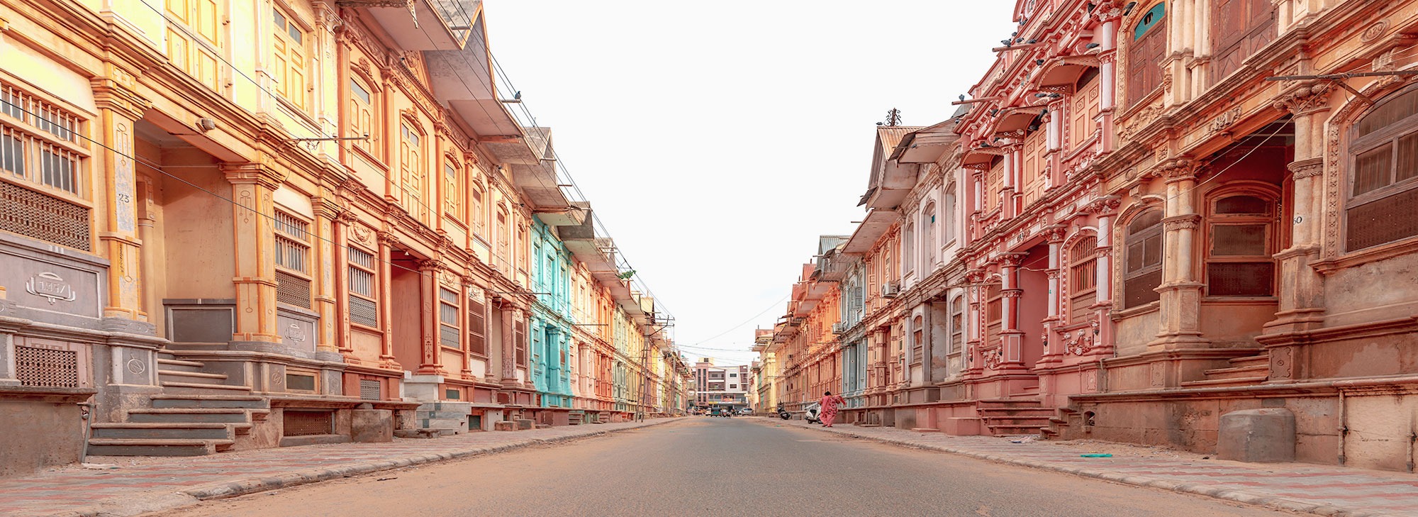 Casas de colores en sidhpur 