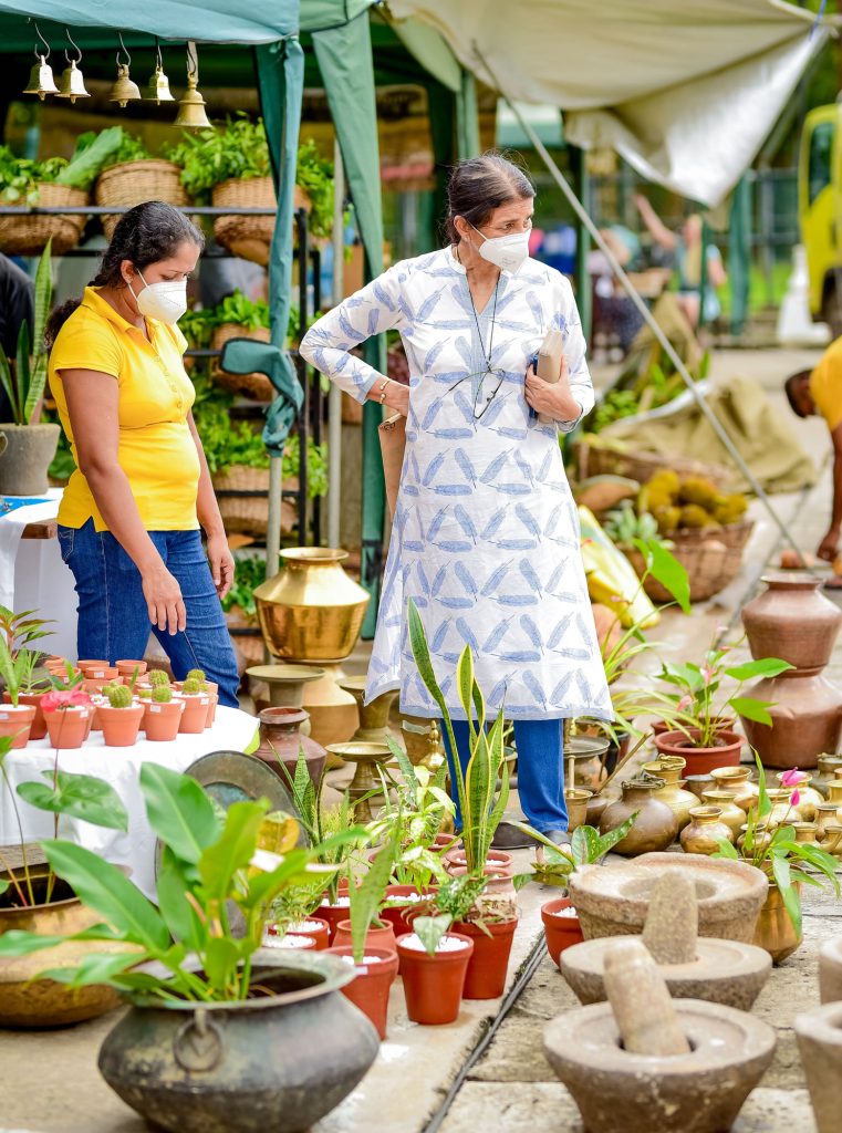 Puesto de plantas en Colombo Good Market