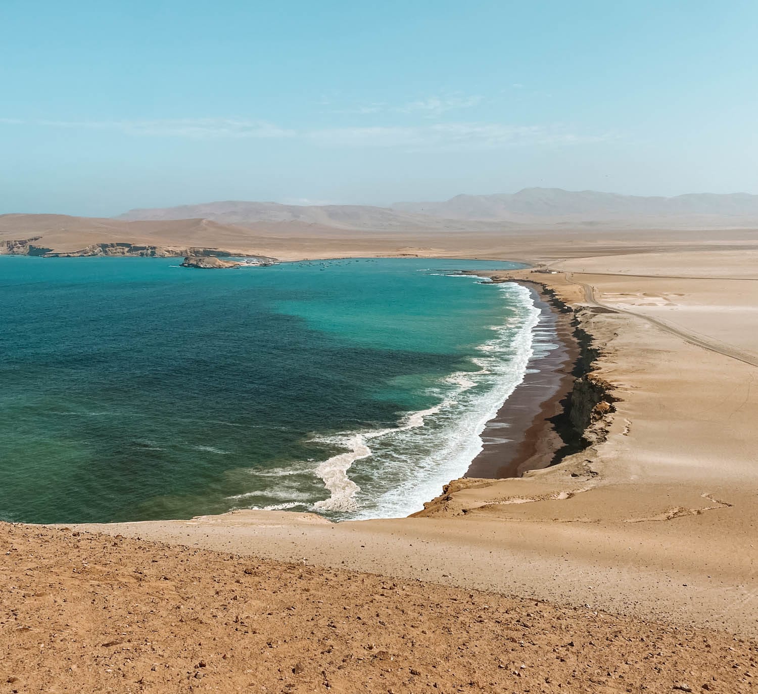 paracas peru playas de paracas