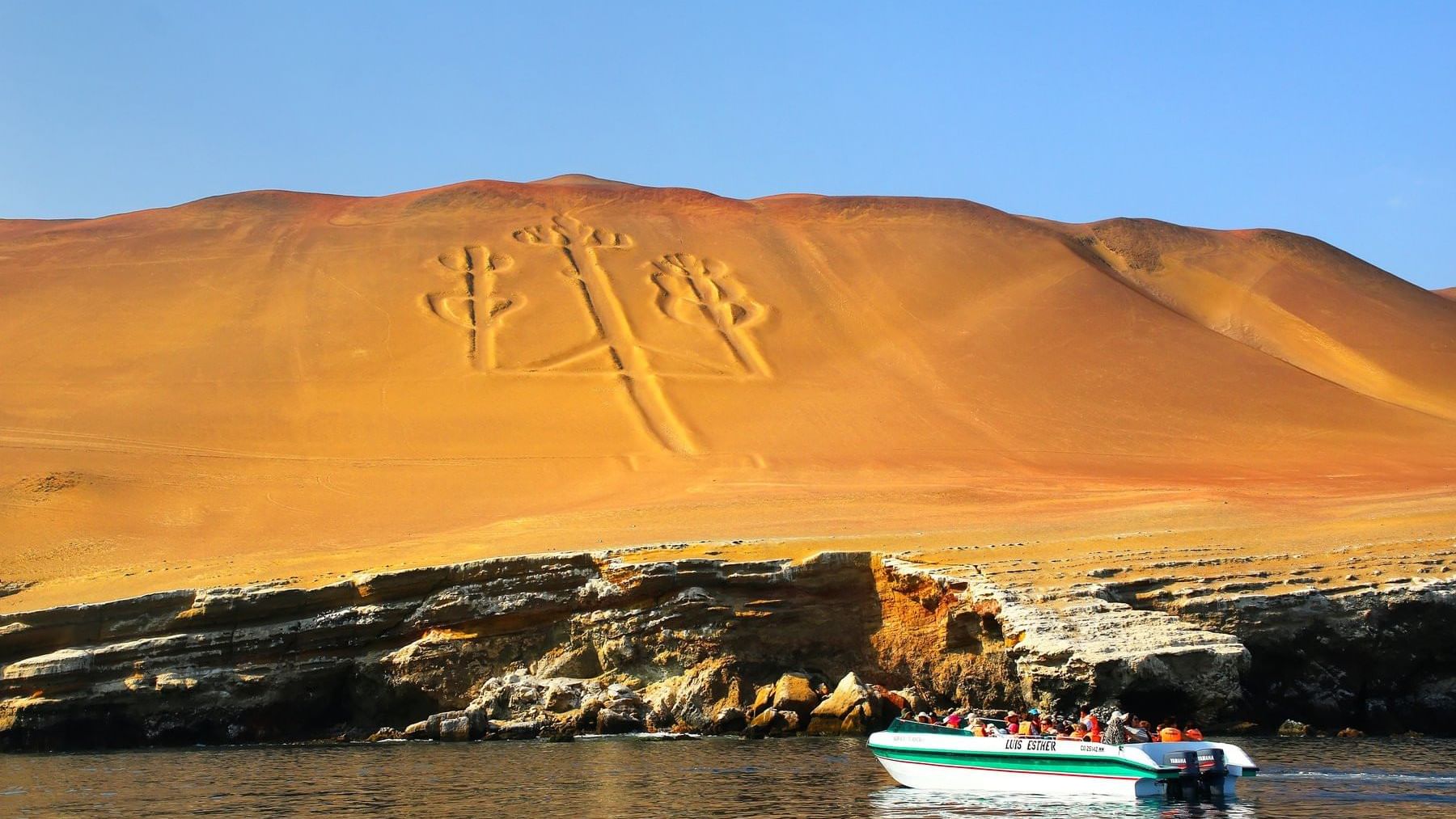 paracas perú candelabro paracas