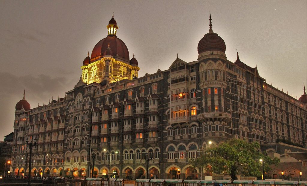 Panorámica del hotel Taj Mahal Palace