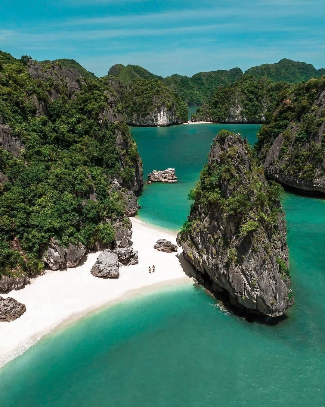 playa en lan ha bay vietnam lan ha bay