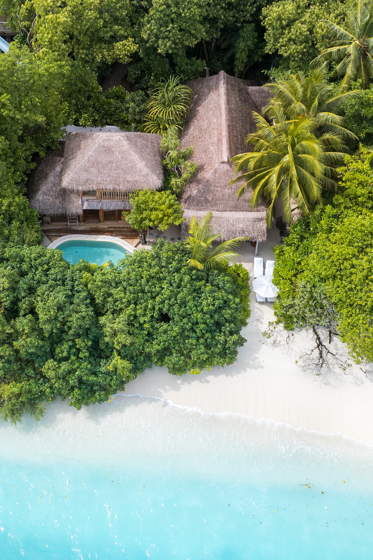 Villa junto al mar en maldivas Soneva Fushi