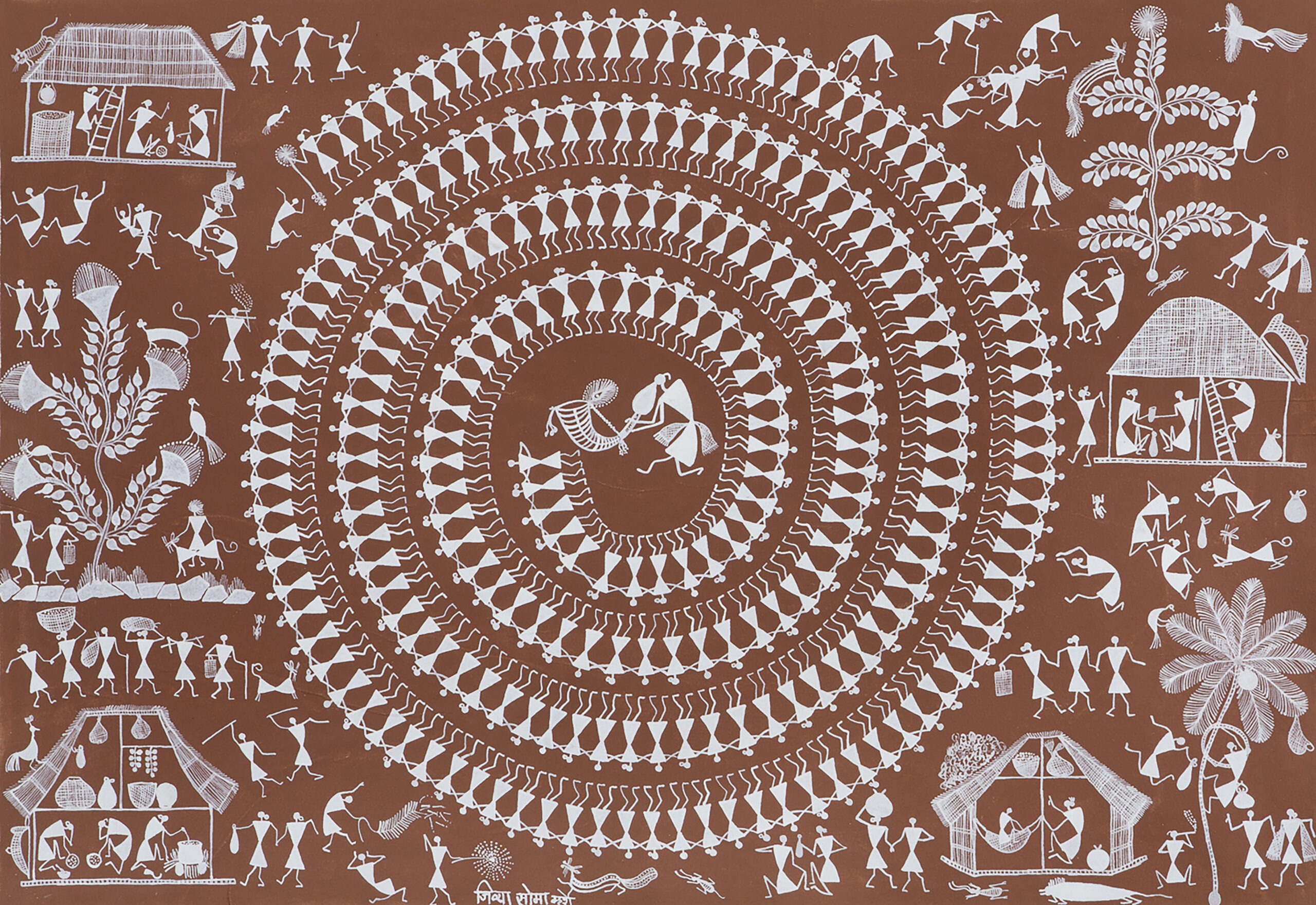 pintura warli pintura de india