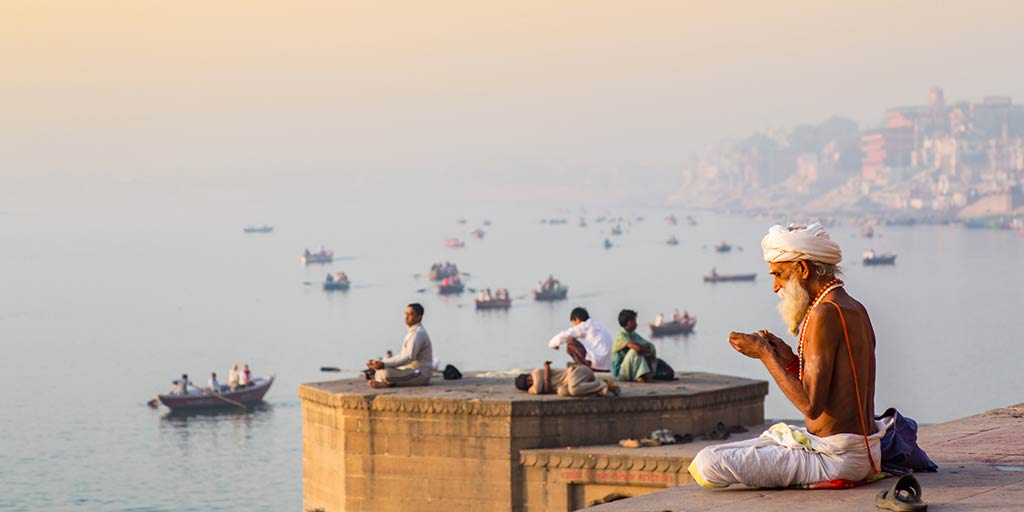 Yoga en el Ganges