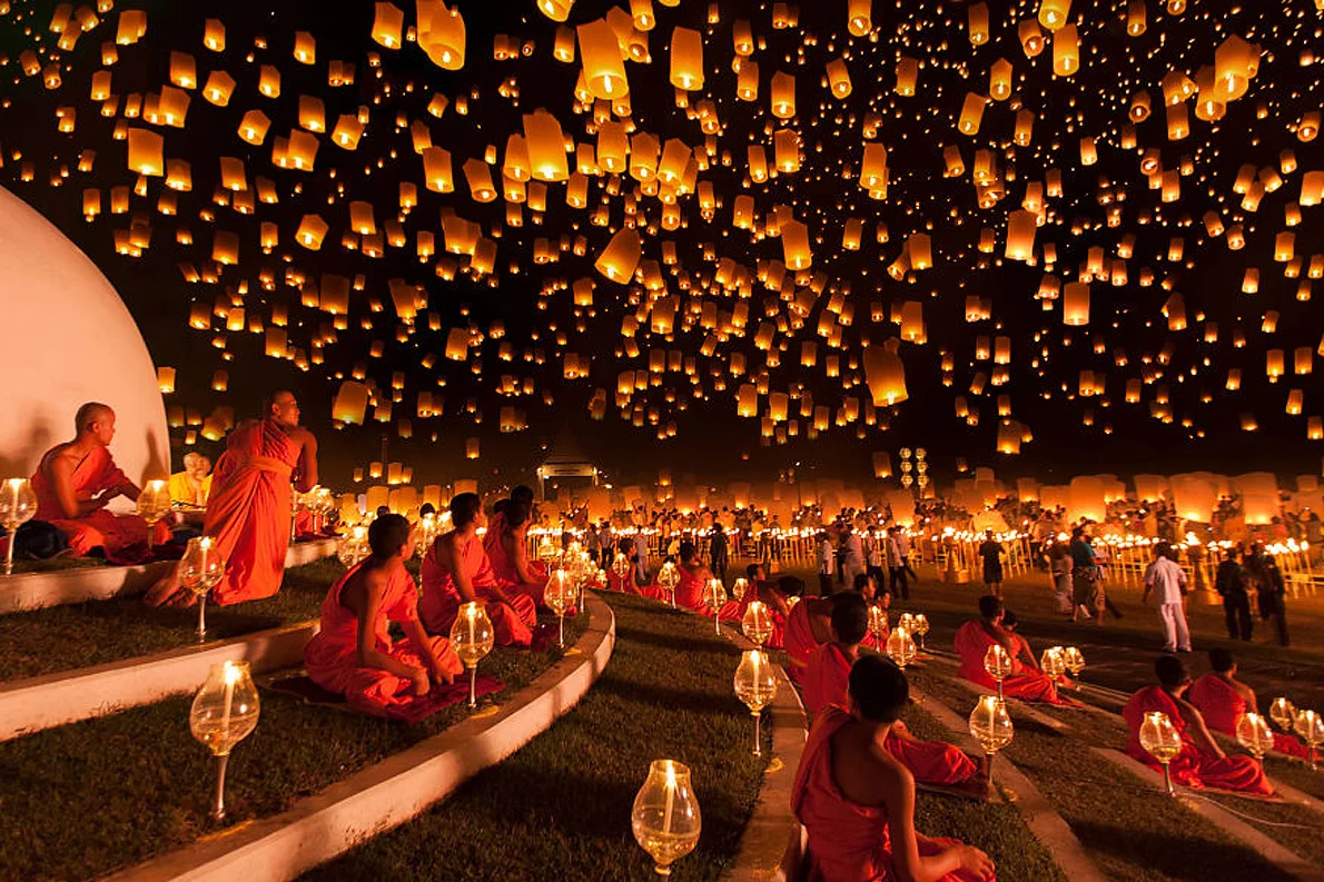 yi peng en tailandia Loy Krathong